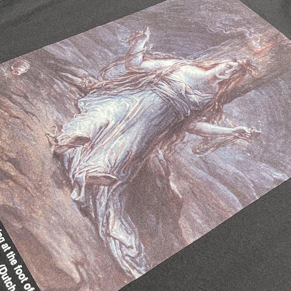 BLACK VINTAGE | S/S TEE ART PRINTING 009 / CHARCOAL