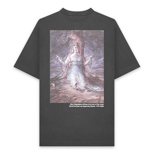 BLACK VINTAGE | S/S TEE ART PRINTING 009 / CHARCOAL