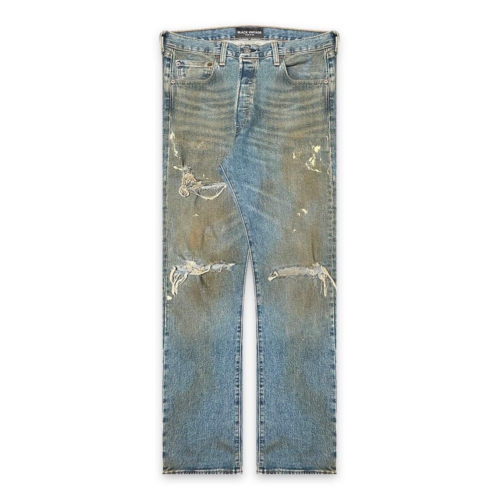 BLACK VINTAGE | DENIM 5O1 RE-WORKING / INDIGO