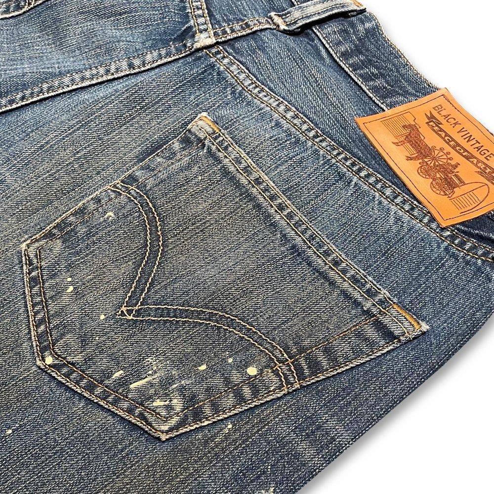 BLACK VINTAGE | DENIM 5O1 RE-WORKING / INDIGO