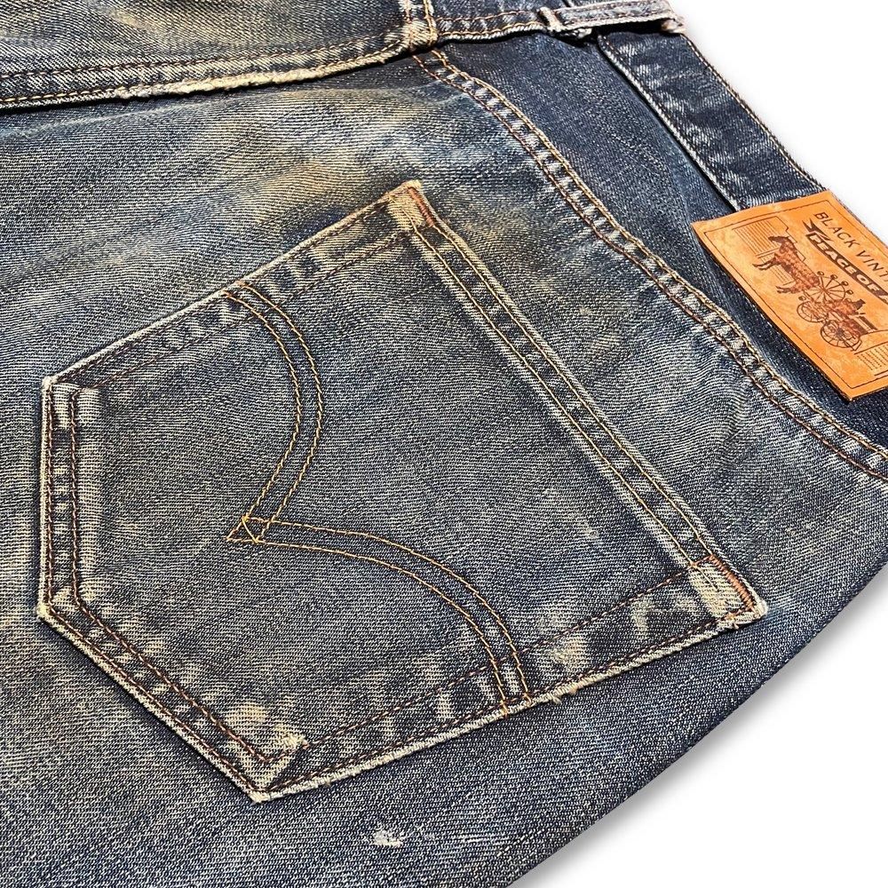 BLACK VINTAGE | DENIM 5O1 RE-WORKING / INDIGO