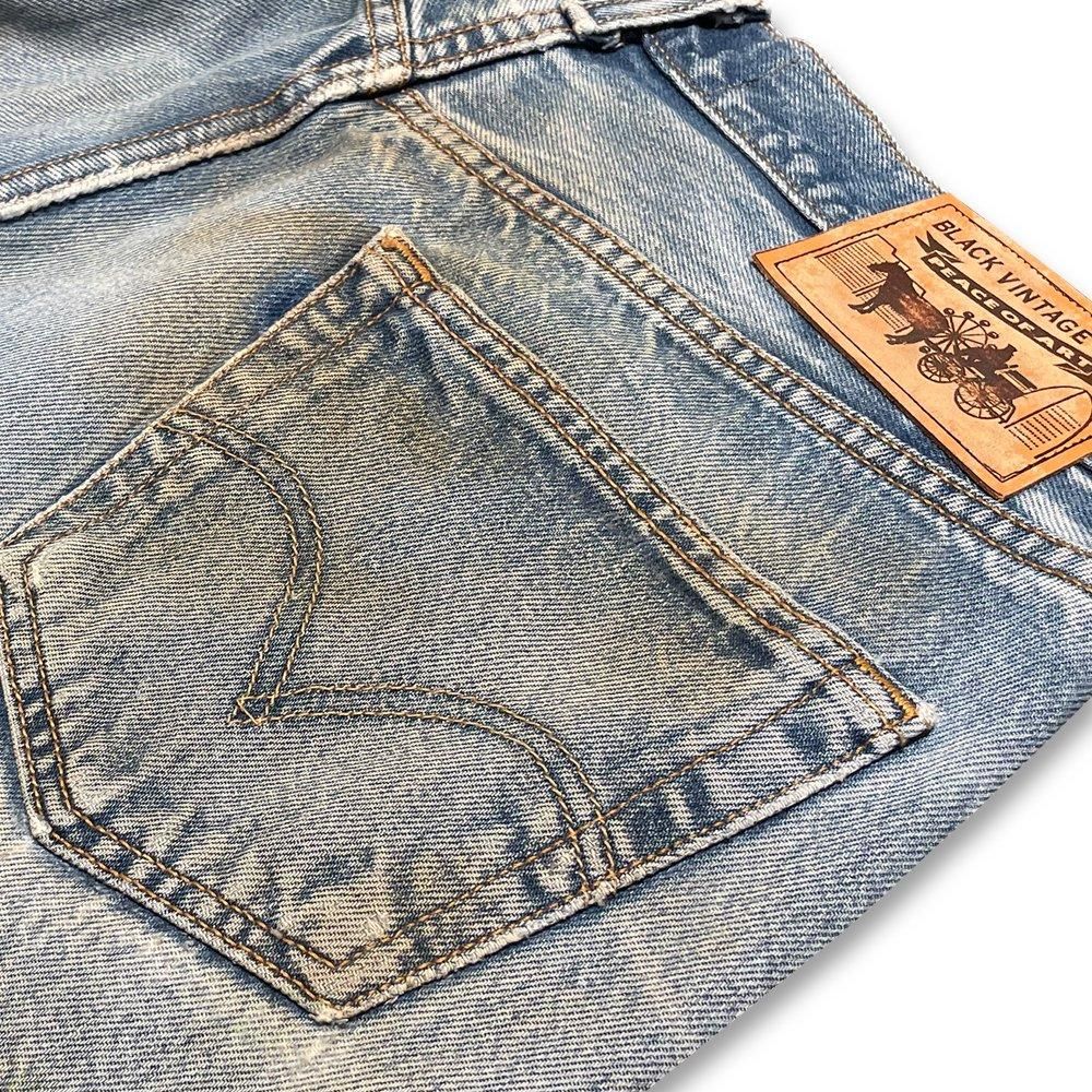 BLACK VINTAGE | DENIM 5O1 RE-WORKING / INDIGO