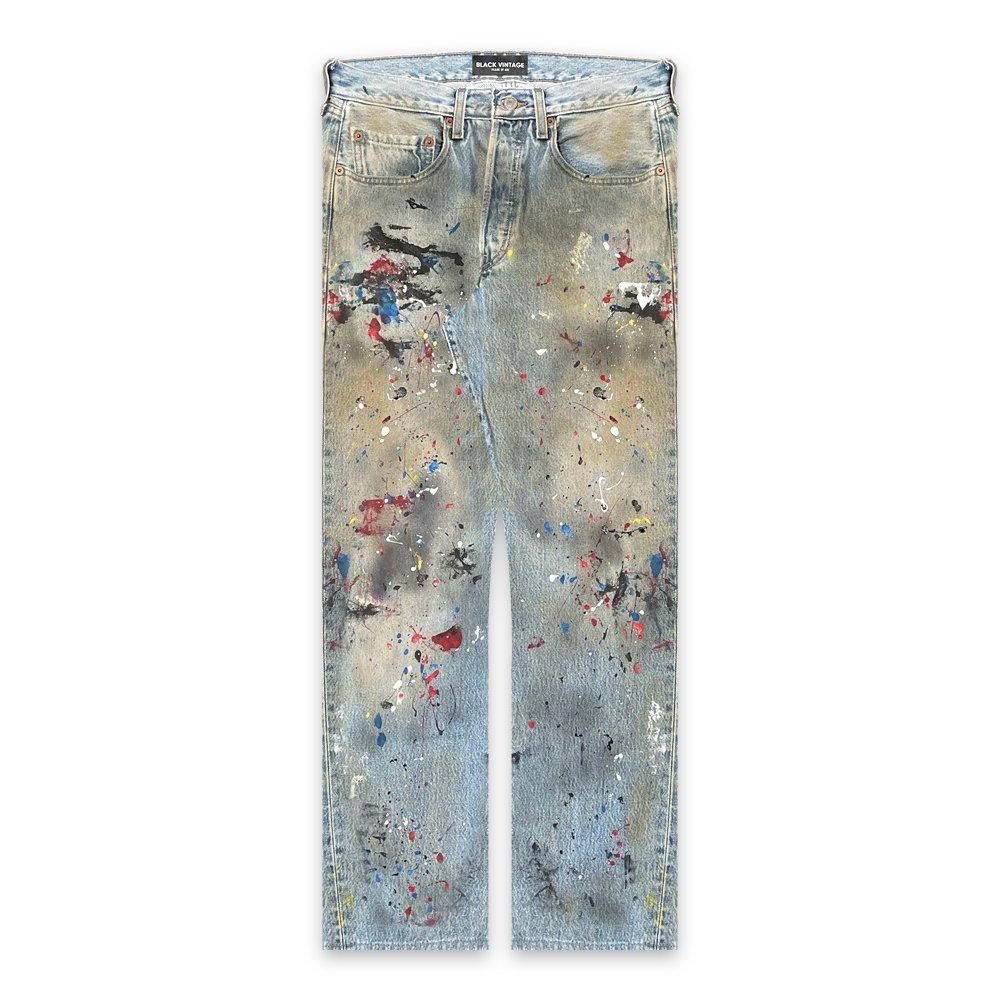 BLACK VINTAGE | DENIM 5O1 RE-WORKING / INDIGO