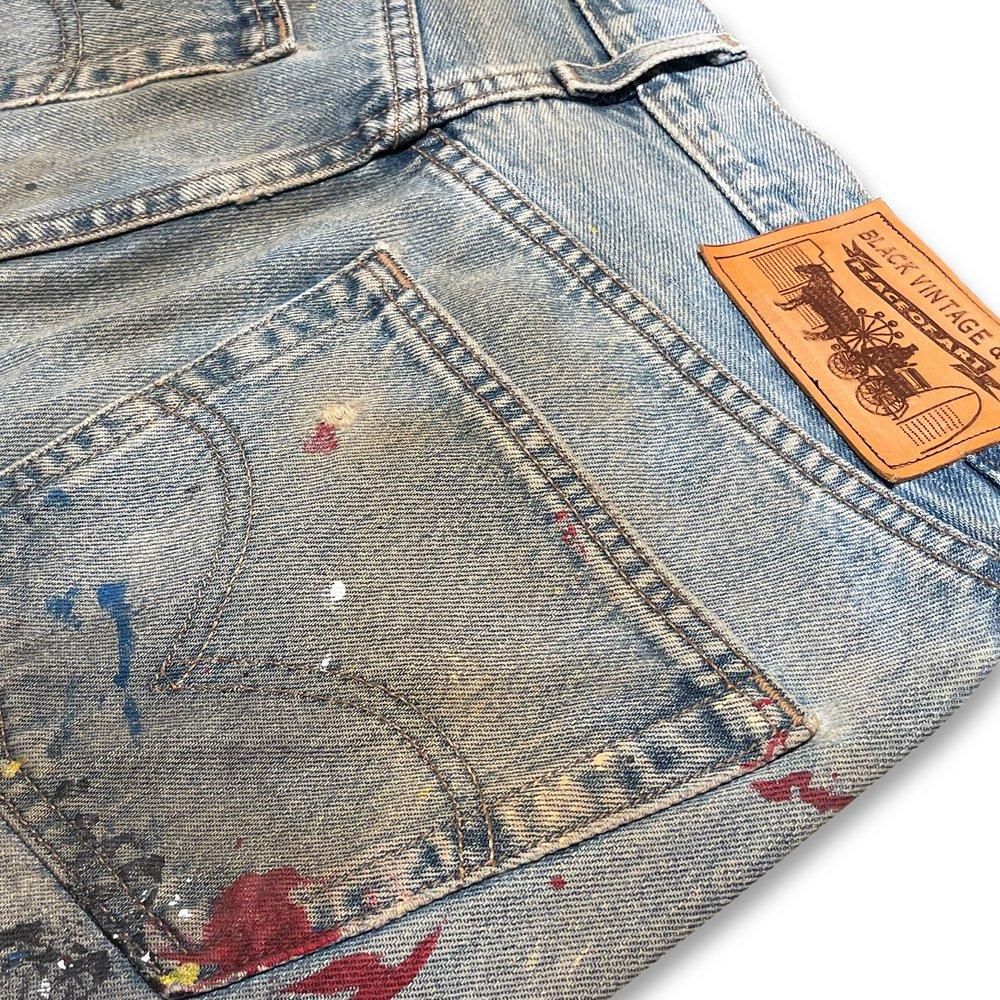 BLACK VINTAGE | DENIM 5O1 RE-WORKING / INDIGO
