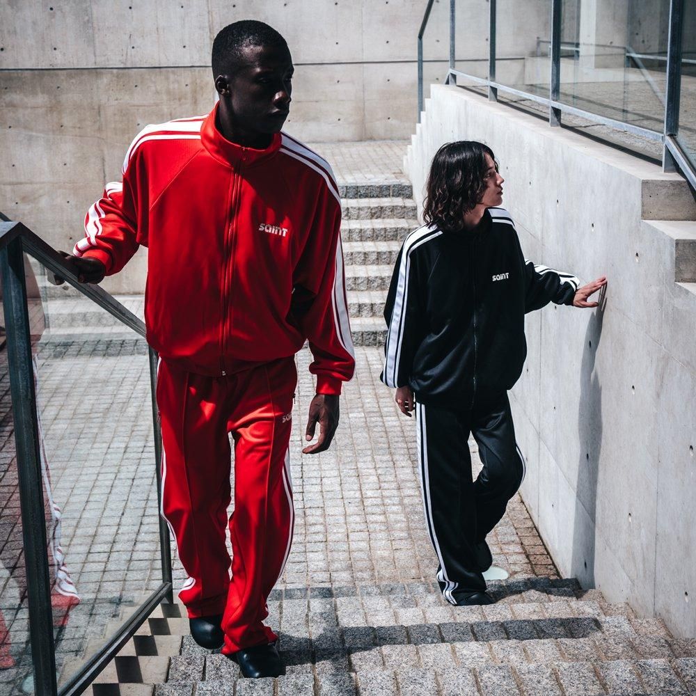 SAINT MXXXXXX | TRACK JACKET SAINT / BLACK