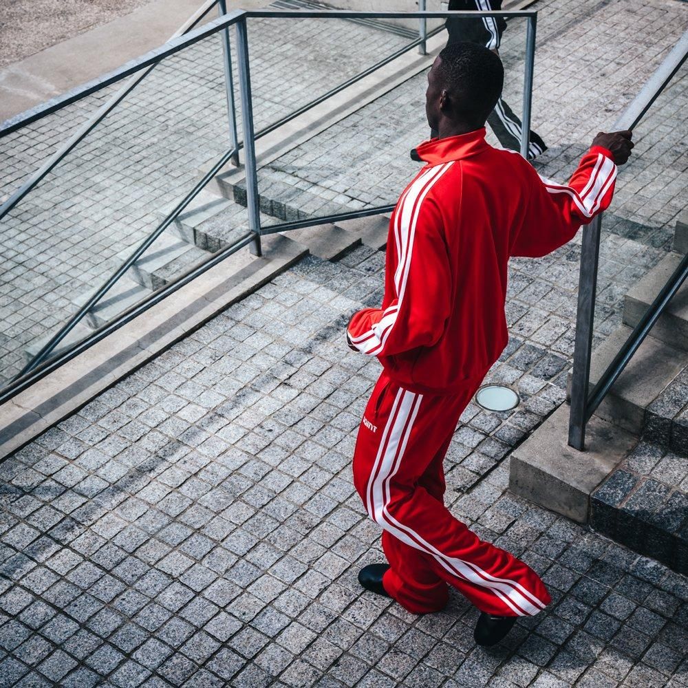 SAINT MXXXXXX | TRACK JACKET SAINT / RED