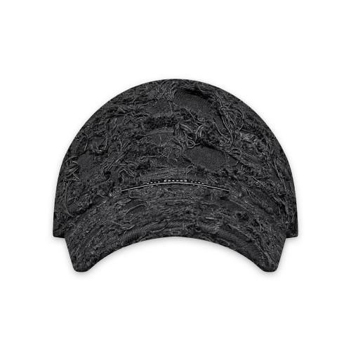 A GOOD BAD INFLUENCE |  DISTRESSED DENIM CAP / BLACK