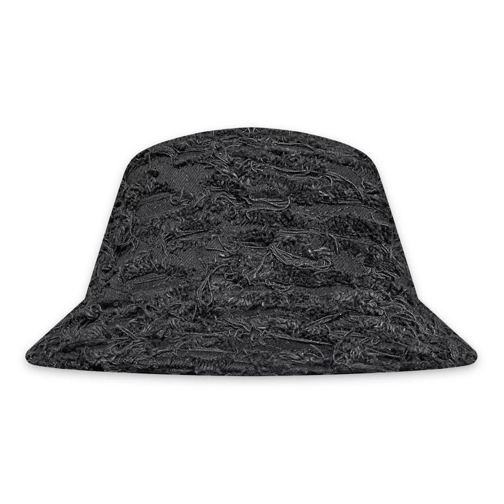 A GOOD BAD INFLUENCE |  DISTRESSED DENIM HAT / BLACK