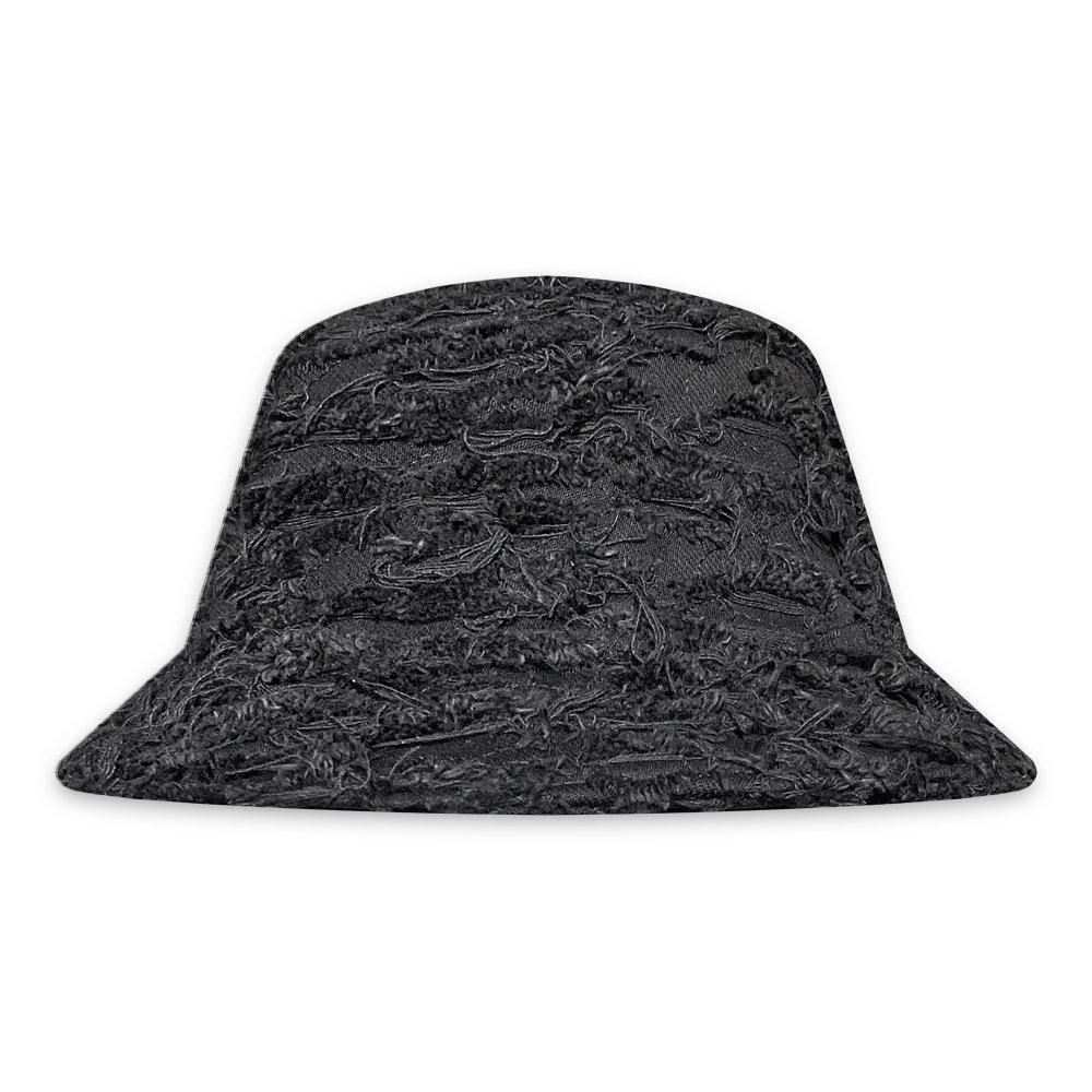 A GOOD BAD INFLUENCE |  DISTRESSED DENIM HAT / BLACK