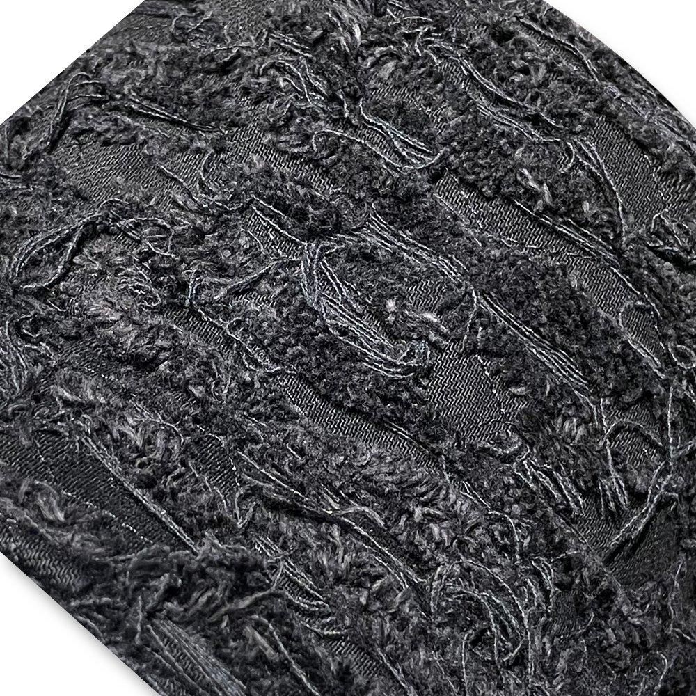 A GOOD BAD INFLUENCE |  DISTRESSED DENIM HAT / BLACK