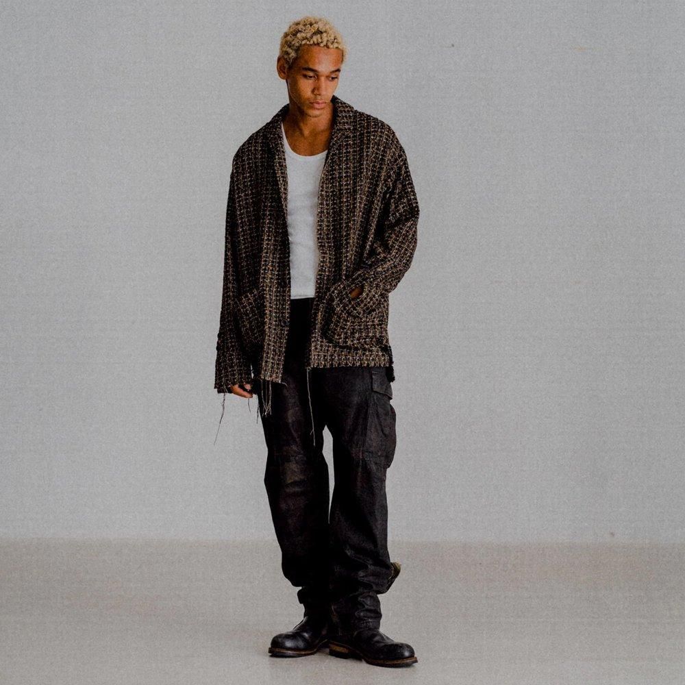 INNOCENCE(イノセンス) 商品ページ - CAMO WAX PANTS / BLACK INNOCENCE(イノセンス) 商品ページ - CAMO WAX PANTS / BLACK