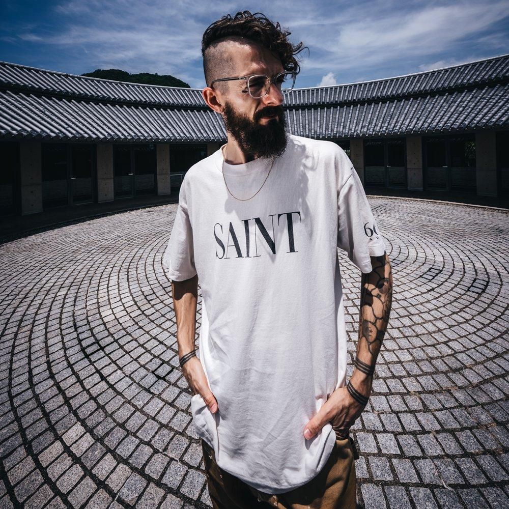 SAINT MXXXXXX | SS TEE SAINT / WHITE