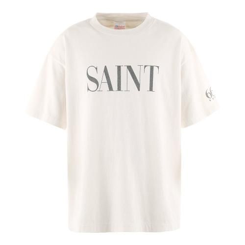 SAINT MXXXXXX | SS TEE SAINT / WHITE