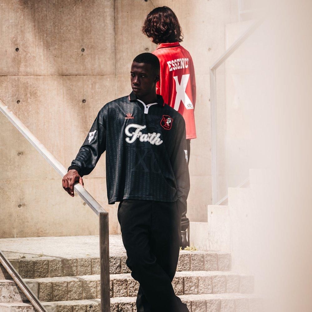 SAINT MXXXXXX | SOCCER SHIRT FAITH / BLACK