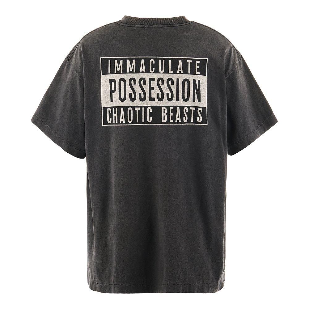 SAINT MXXXXXX | CP_SS TEE SMILE / BLACK