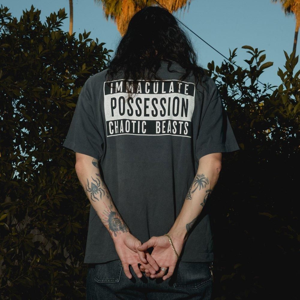 SAINT MXXXXXX | CP_SS TEE SMILE / BLACK