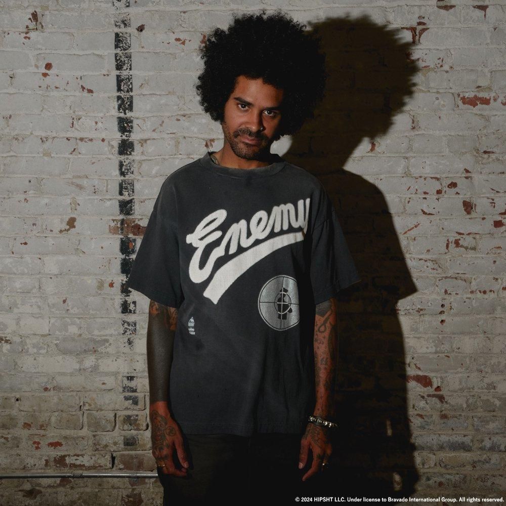 SAINT MXXXXXX | PE_SS TEE SAINT ENEMY / BLACK