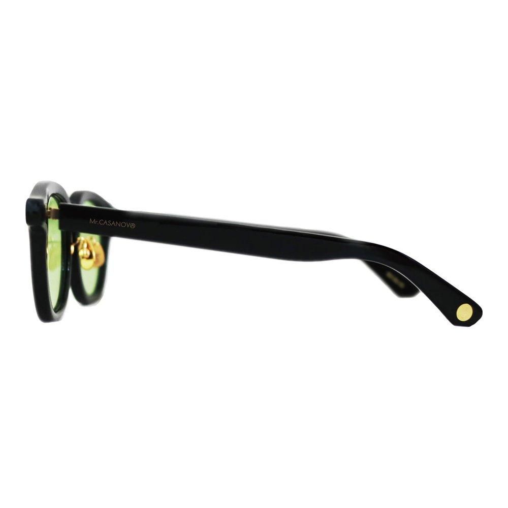 MAYO | WAYFARER SUNGLASSES / BLACK X GREEN