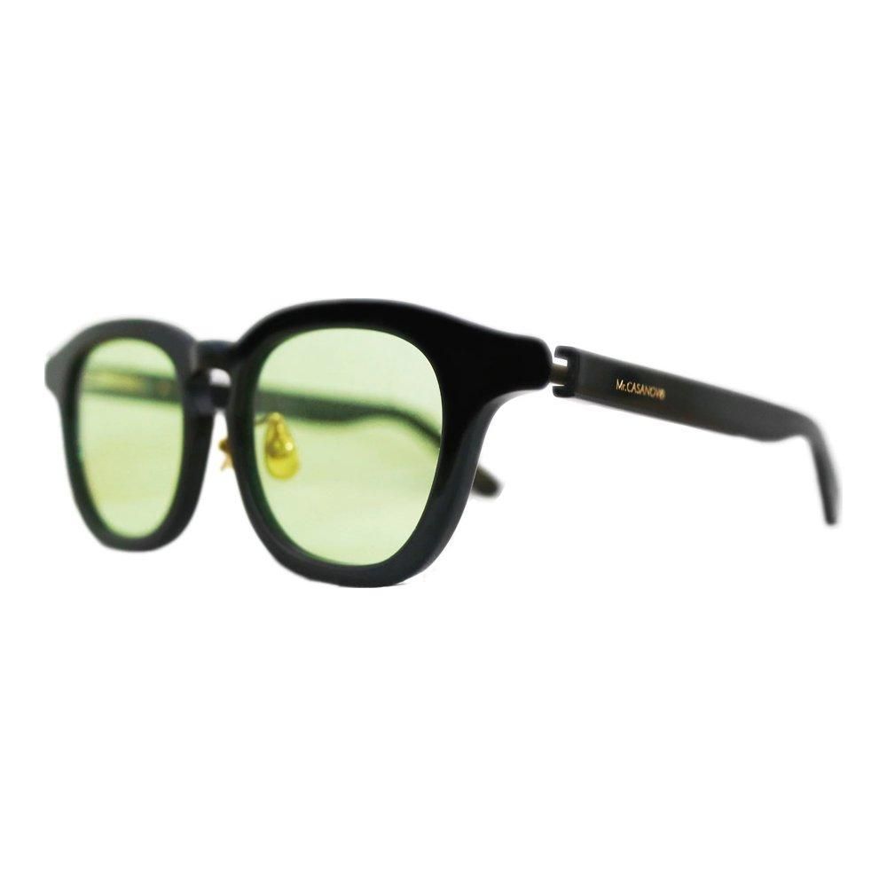 MAYO | WAYFARER SUNGLASSES / BLACK X GREEN