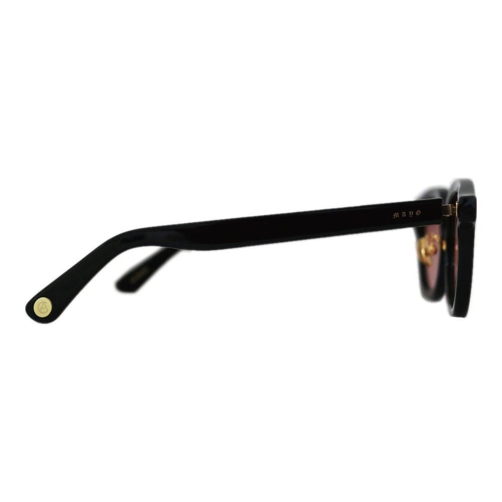 MAYO | WAYFARER SUNGLASSES / BLACK X PINK