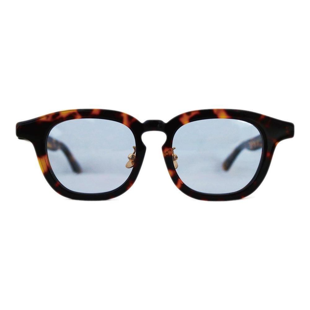 MAYO | WAYFARER SUNGLASSES / TORTOISESHELL X BLUE