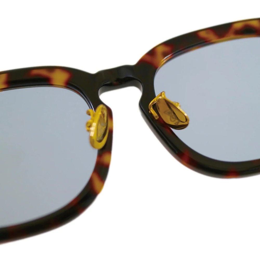 MAYO | WAYFARER SUNGLASSES / TORTOISESHELL X BLUE