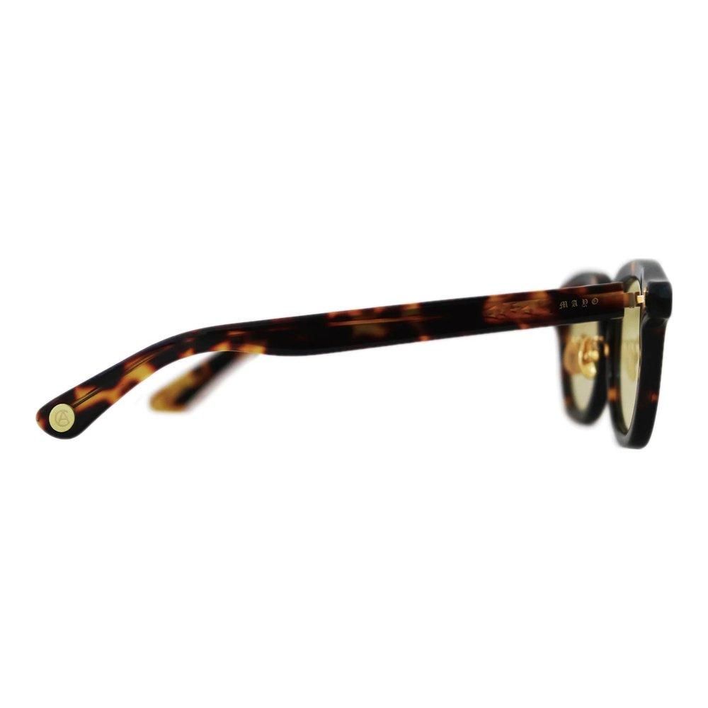 MAYO | WAYFARER SUNGLASSES / TORTOISESHELL X YELLOW