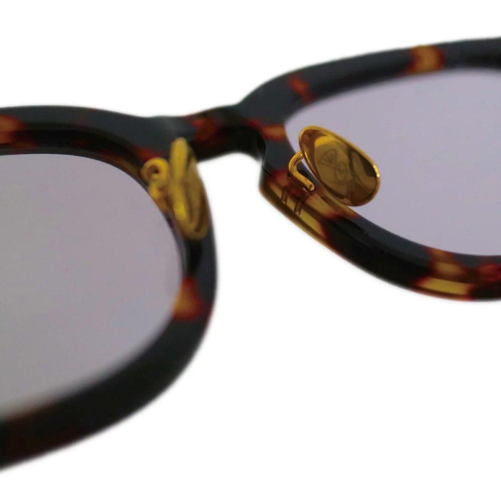 MAYO | WAYFARER SUNGLASSES / TORTOISESHELL X PURPLE