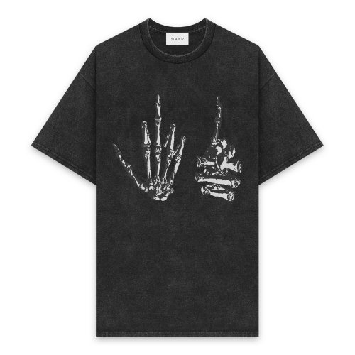 MAYO | FUCKIN FUCK SHORT SLEEVE TEE / FADE BLACK