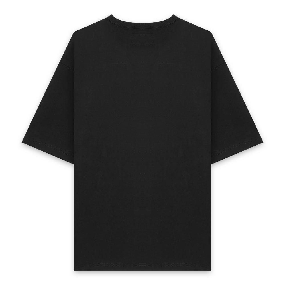 MAYO | FORGET ME NOT MAYO EMBROIDERY SHORT SLEEVE TEE / BLACK