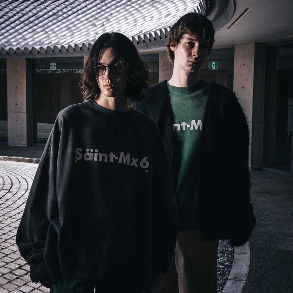 SAINT MXXXXXX | CREW NECK SWEAT SHIRT CHAOS / CHARKOAL