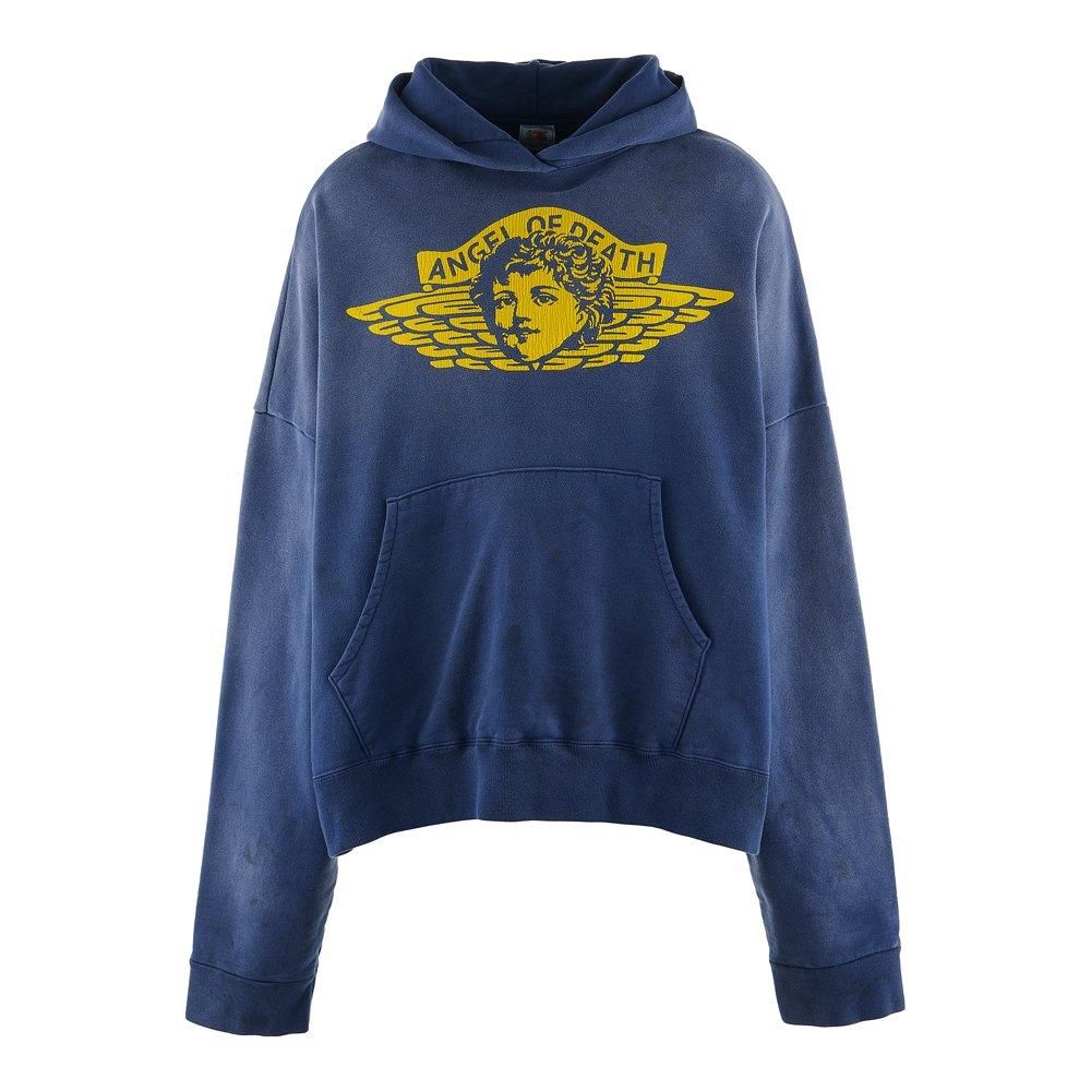 SAINT MXXXXXX | HOODIE ANGEL / NAVY