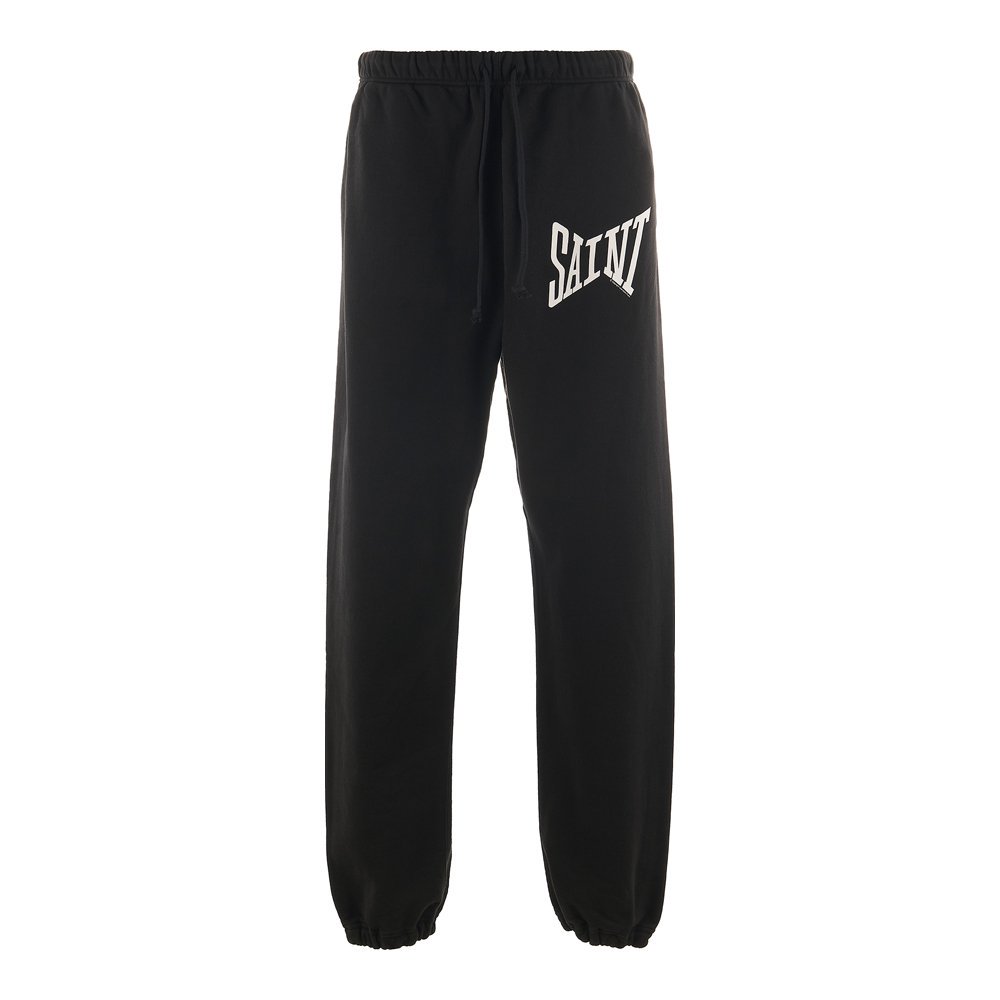 SAINT MXXXXXX | SWEAT PANTS RIBON SAINT / BLACK