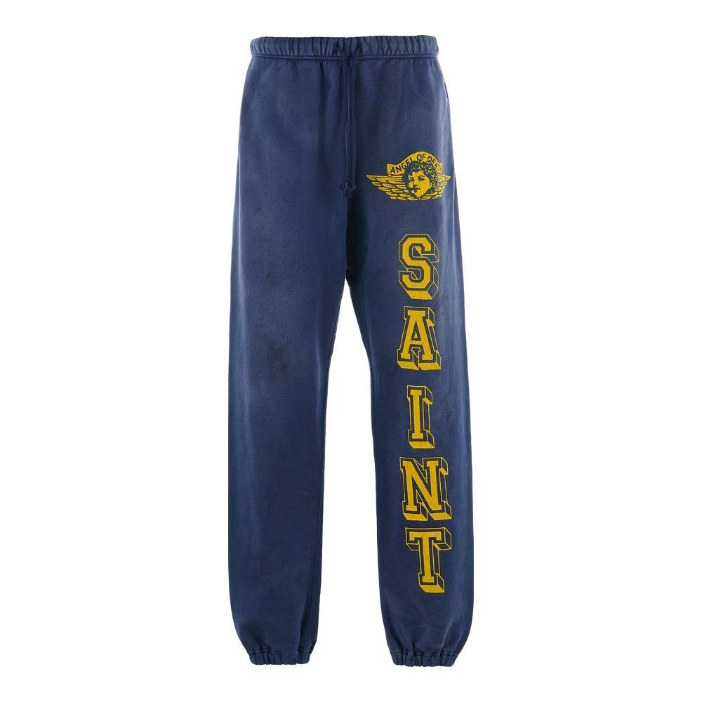 SAINT MXXXXXX | SWEAT PANTS ANGEL / NAVY