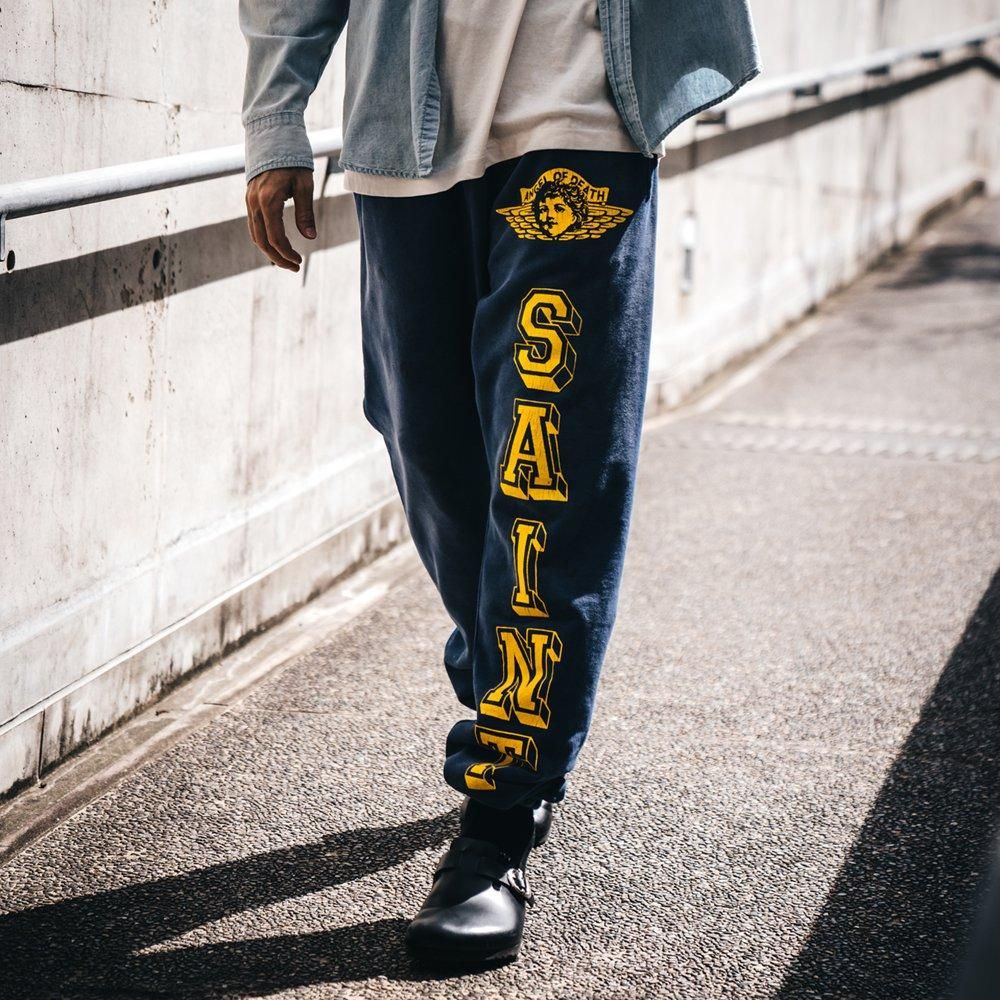 SAINT MXXXXXX | SWEAT PANTS ANGEL / NAVY