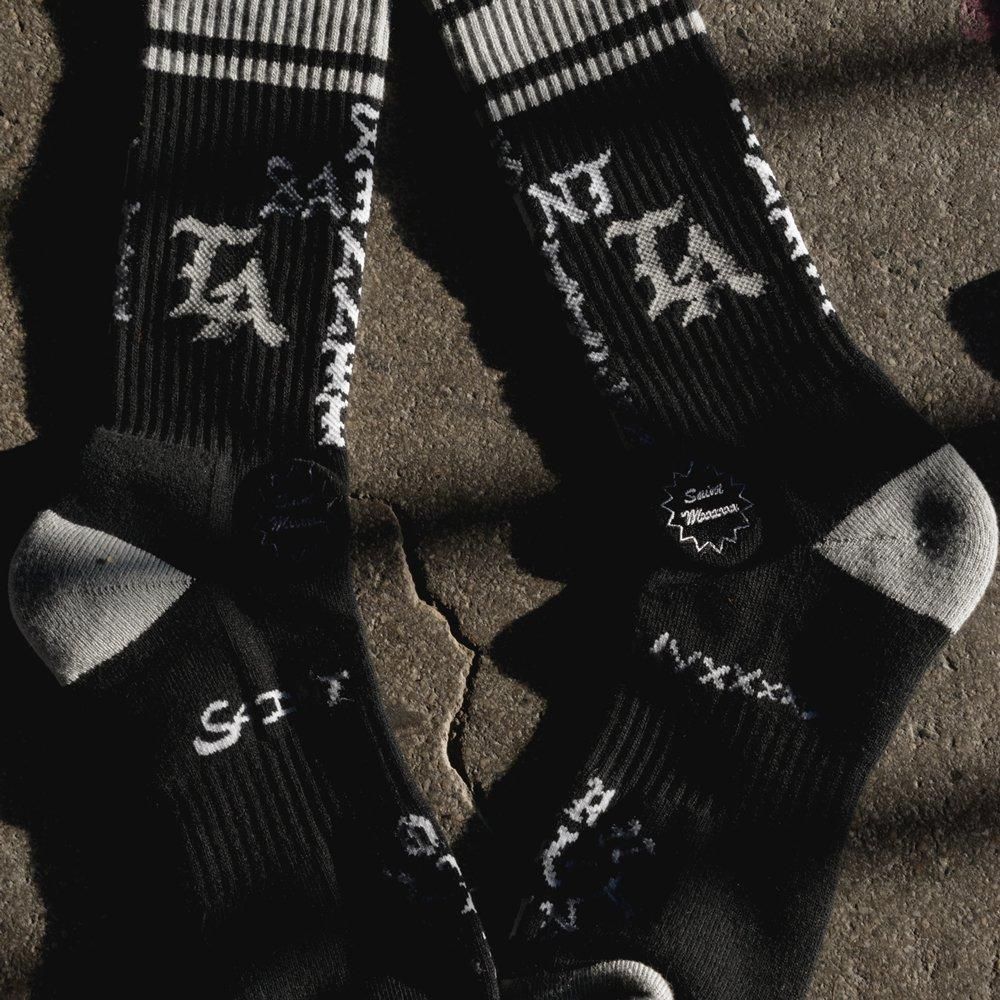 SAINT MXXXXXX | BR_SOCKS ST SINNER / BLACK