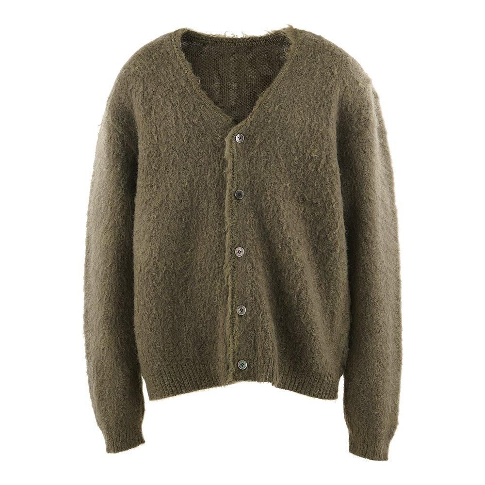 SAINT MXXXXXX | MOHAIR CARDIGAN / KHAKI