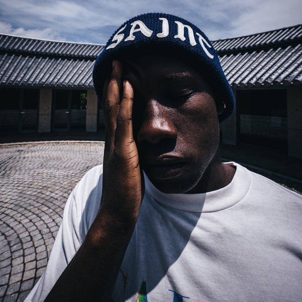 SAINT MXXXXXX | KNIT CAP SAINT / NAVY