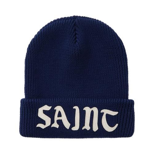 SAINT MXXXXXX | KNIT CAP SAINT / NAVY