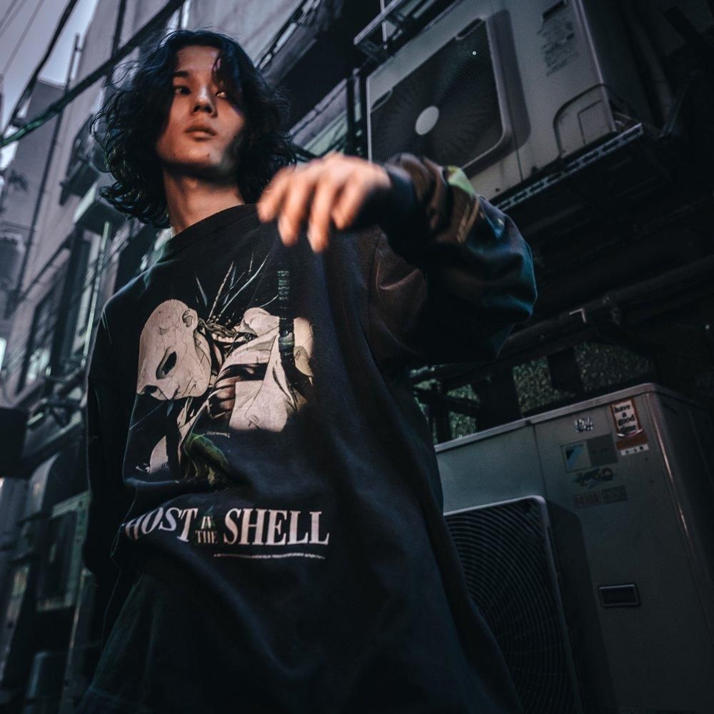 SAINT MXXXXXX | GS_LS TEE GITS / BLACK