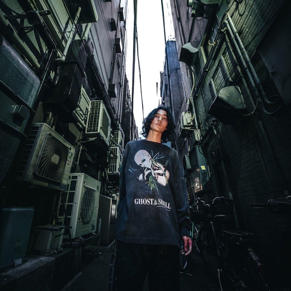 SAINT MXXXXXX | GS_LS TEE GITS / BLACK