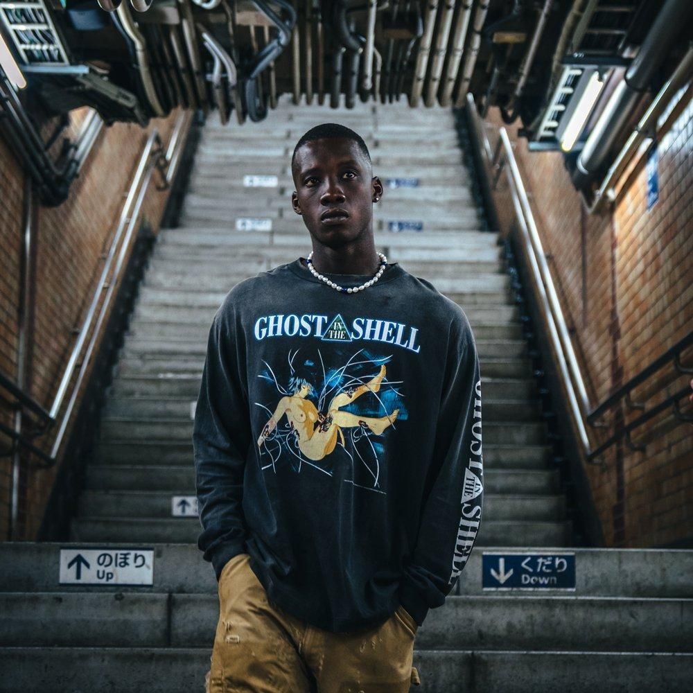 SAINT MXXXXXX | GS_LS TEE ILYA GITS / BLACK