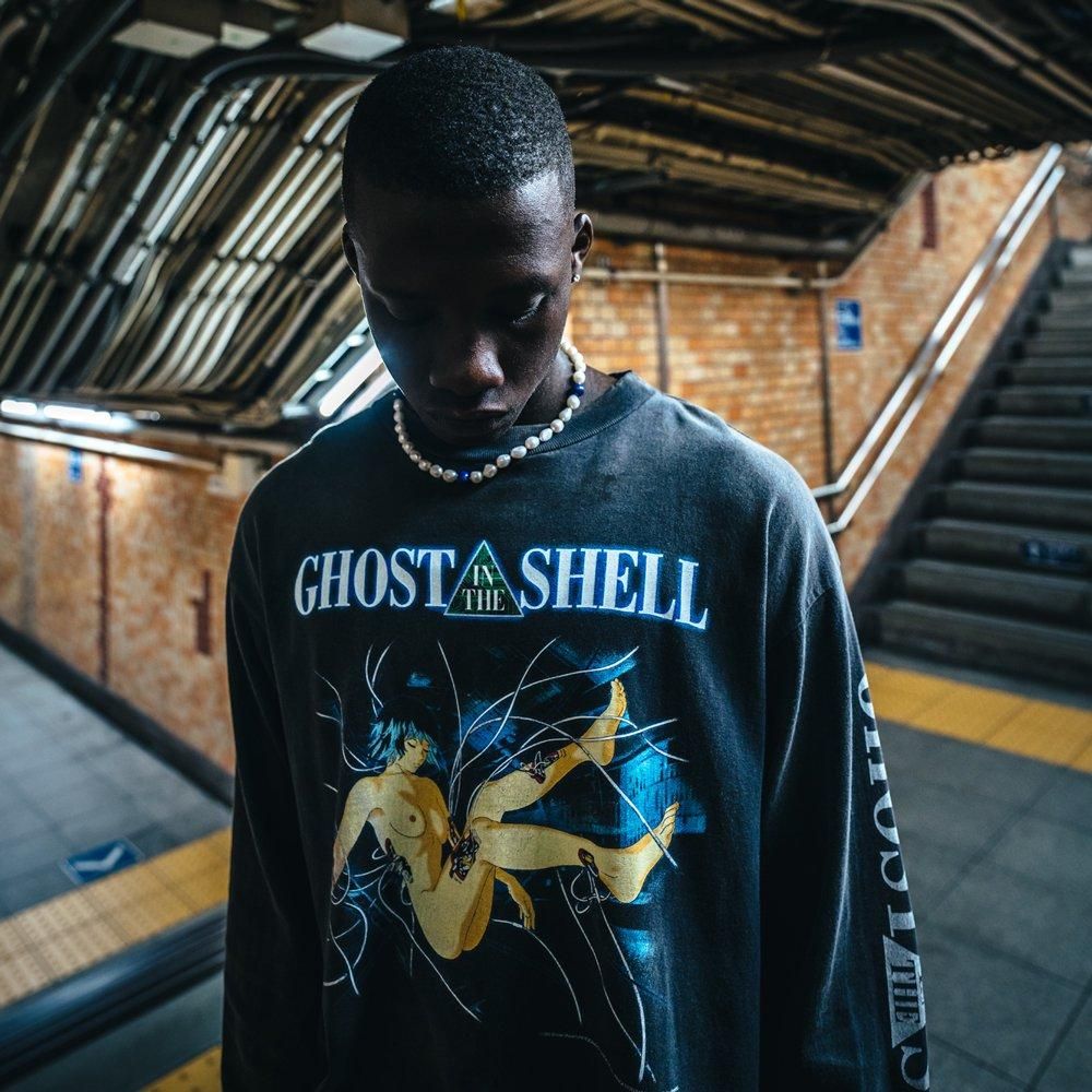 SAINT MXXXXXX | GS_LS TEE ILYA GITS / BLACK