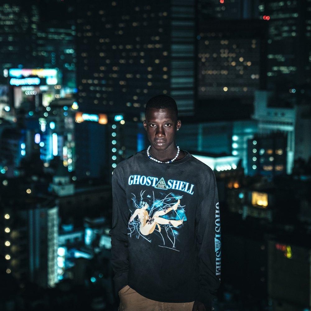 SAINT MXXXXXX | GS_LS TEE ILYA GITS / BLACK