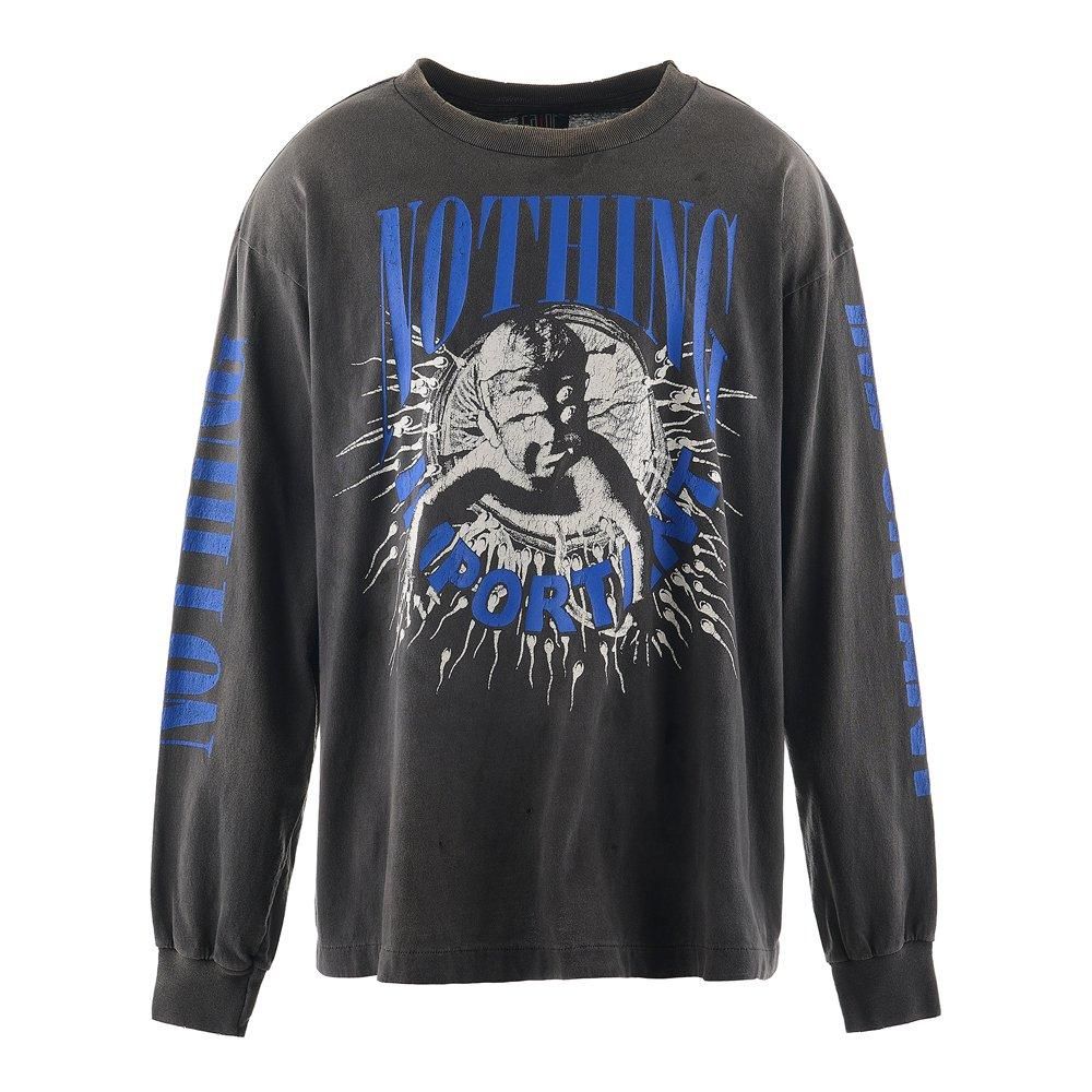 SAINT MXXXXXX | KK_LS TEE NOTHING IMP / BLACK
