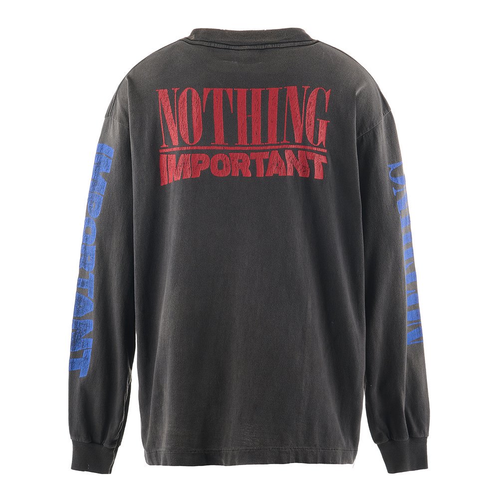 SAINT MXXXXXX | KK_LS TEE NOTHING IMP / BLACK