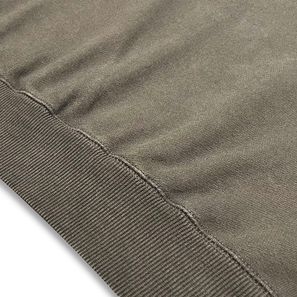 BLACK VINTAGE | CREWNECK SWEAT SHIRTS VINTAGE DYEING / KHAKI