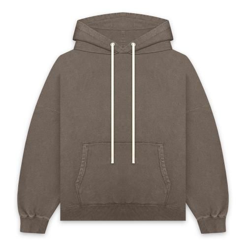 BLACK VINTAGE | PULLOVER HOODIE VINTAGE DYEING / KHAKI
