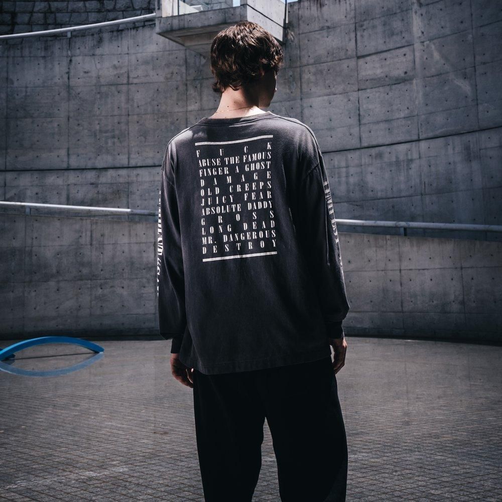 SAINT MXXXXXX | LS TEE TEMPEST / BLACK