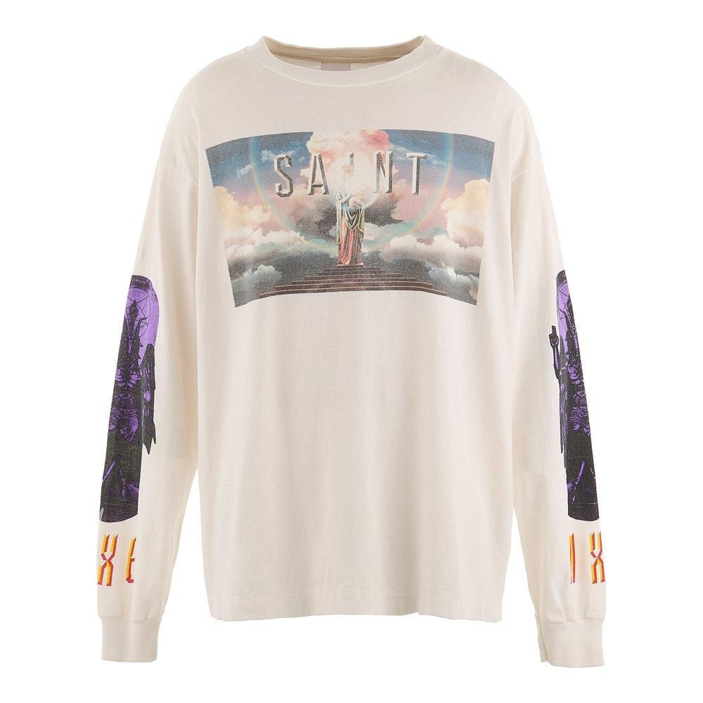 SAINT MXXXXXX | LS TEE SAINT PICTURES / WHITE
